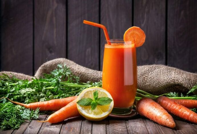 Сок от моркови за собственици на втора кръвна група